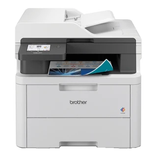 IMPRESORA MULTIFUNCIONAL LASER BROTHER DCPL3560CDW | BLANCO, NEGRO Y COLOR