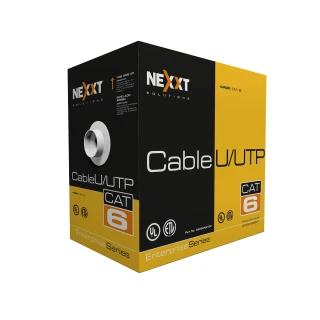 CABLE UTP NEXXT ENTERPRISE CAT6 | CAJA 305M, BL