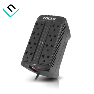 ESTABILIZADOR FORZA FVR-902 | 900VA - 450W, 8 TOMAS