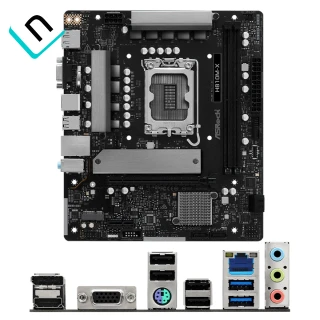 PLACA ASROCK H810M-X | CHIPSET INTEL H810, LGA1851, MATX